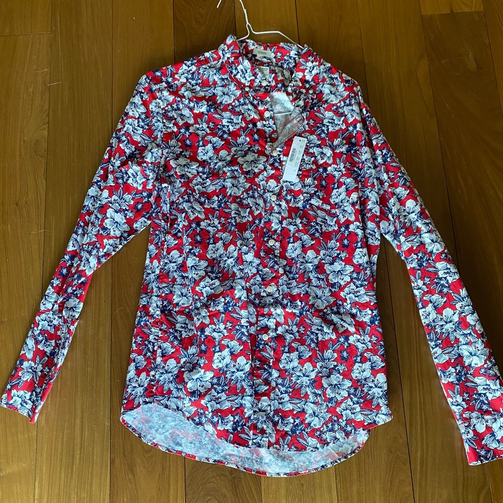 Brand New with Tags J. Crew Mens long sleeve shirt.